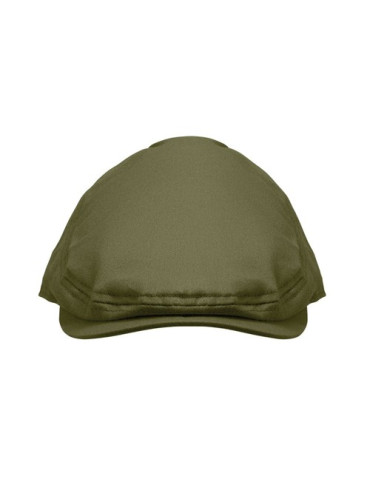 FLAT PEAK Casquette newsboy 235 g/m² Couleurs : vert armée objet promotionnel éco-responsable
