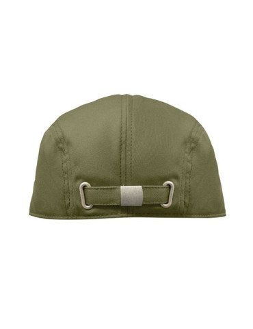 FLAT PEAK Casquette newsboy 235 g/m² Couleurs : vert armée objet publicitaire robuste