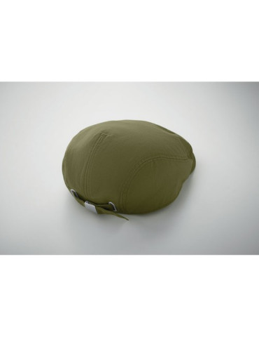 FLAT PEAK Casquette newsboy 235 g/m² Couleurs : vert armée cadeau collaborateur premium