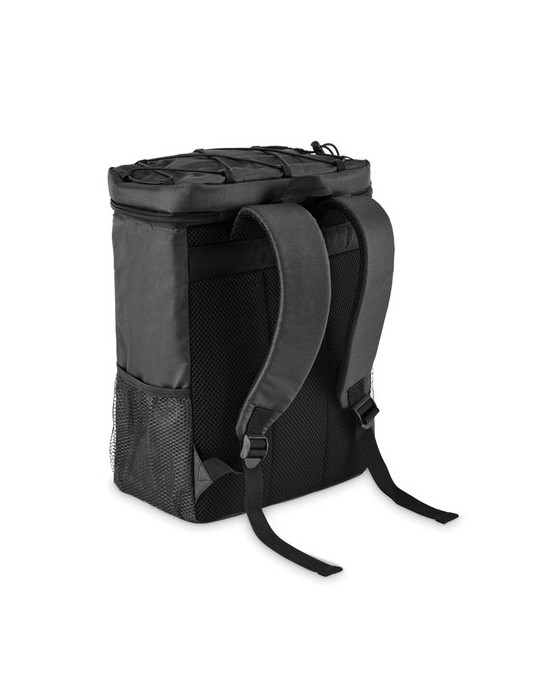 MAFRIO Sac à dos isotherme 600D RPET Couleurs : noir goodies publicitaire événementiel