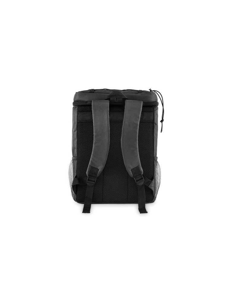 MAFRIO Sac à dos isotherme 600D RPET Couleurs : noir objet promotionnel éco-responsable