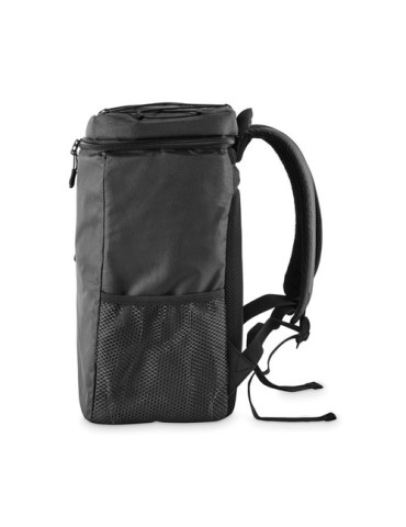 MAFRIO Sac à dos isotherme 600D RPET Couleurs : noir personnalisation rapide en France