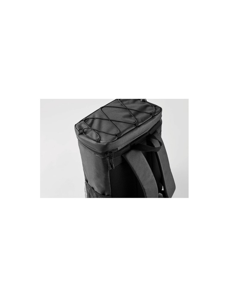 MAFRIO Sac à dos isotherme 600D RPET Couleurs : noir accessoire événementiel unique