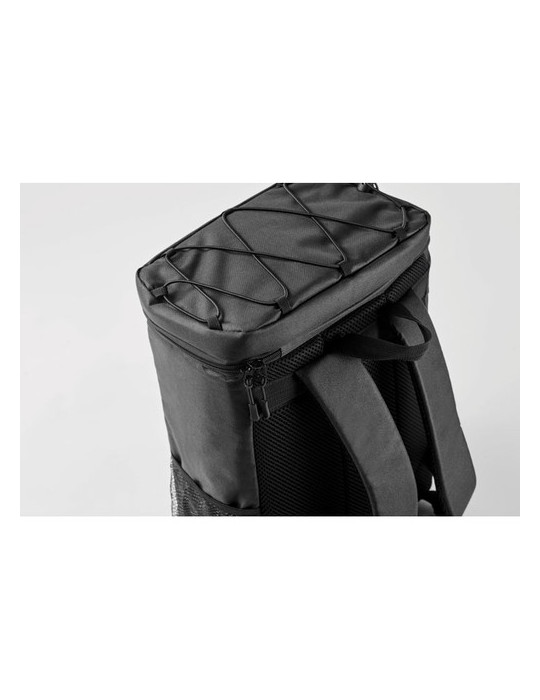 MAFRIO Sac à dos isotherme 600D RPET Couleurs : noir accessoire événementiel unique