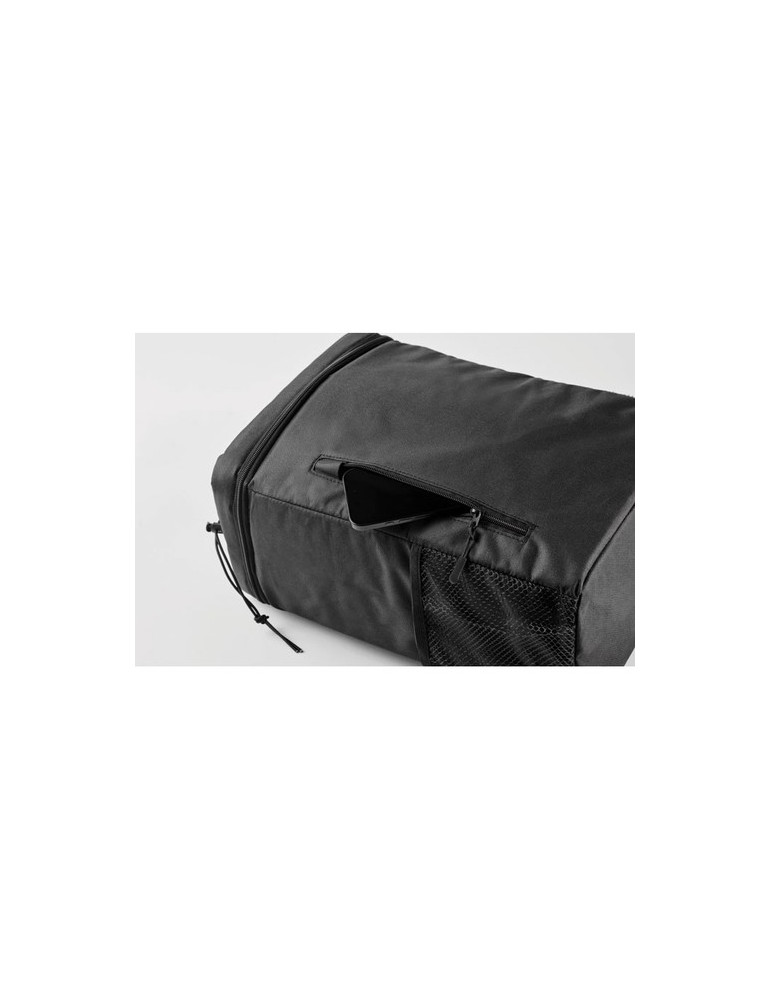 MAFRIO Sac à dos isotherme 600D RPET Couleurs : noir marquage couleur éclatante