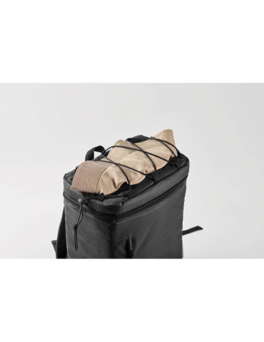 MAFRIO Sac à dos isotherme 600D RPET Couleurs : noir personnalisable avec votre logo