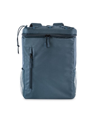 MAFRIO Sac à dos isotherme 600D RPET Couleurs : bleu impression haute définition
