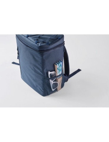 MAFRIO Sac à dos isotherme 600D RPET Couleurs : bleu goodies publicitaire durable