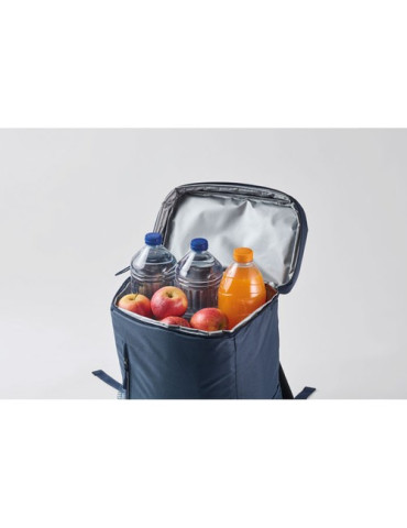 MAFRIO Sac à dos isotherme 600D RPET Couleurs : bleu goodies publicitaire événementiel