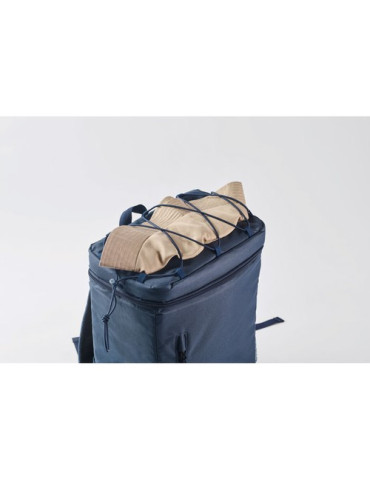 MAFRIO Sac à dos isotherme 600D RPET Couleurs : bleu impression haute définition