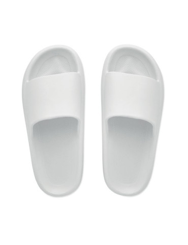 EVASLIDE Claquettes en EVA Taille 40/41 Couleurs : blanc 2