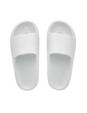EVASLIDE Claquettes en EVA Taille 40/41 Couleurs : blanc cadeau entreprise pas cher