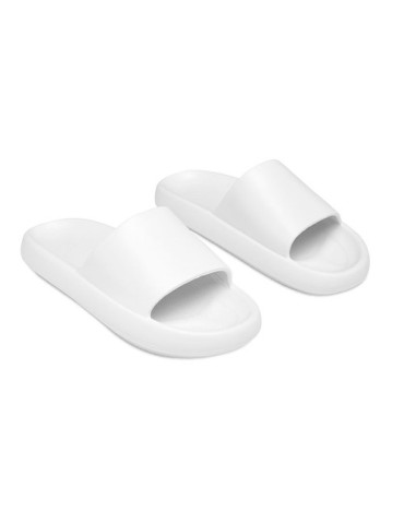 EVASLIDE Claquettes en EVA Taille 40/41 Couleurs : blanc livraison express 24h 48h
