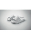 EVASLIDE Claquettes en EVA Taille 40/41 Couleurs : blanc accessoire événementiel unique