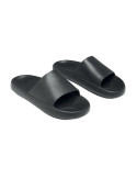 EVASLIDE Claquettes en EVA Taille 40/41 Couleurs : noir personnalisable avec votre logo