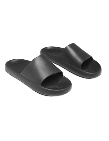 EVASLIDE Claquettes en EVA Taille 40/41 Couleurs : noir objet promotionnel éco-responsable