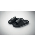EVASLIDE Claquettes en EVA Taille 40/41 Couleurs : noir cadeau collaborateur premium