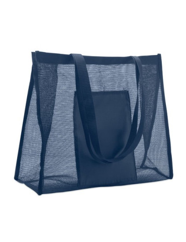 LIMP Sac shopping en maille RPET Couleurs : bleu