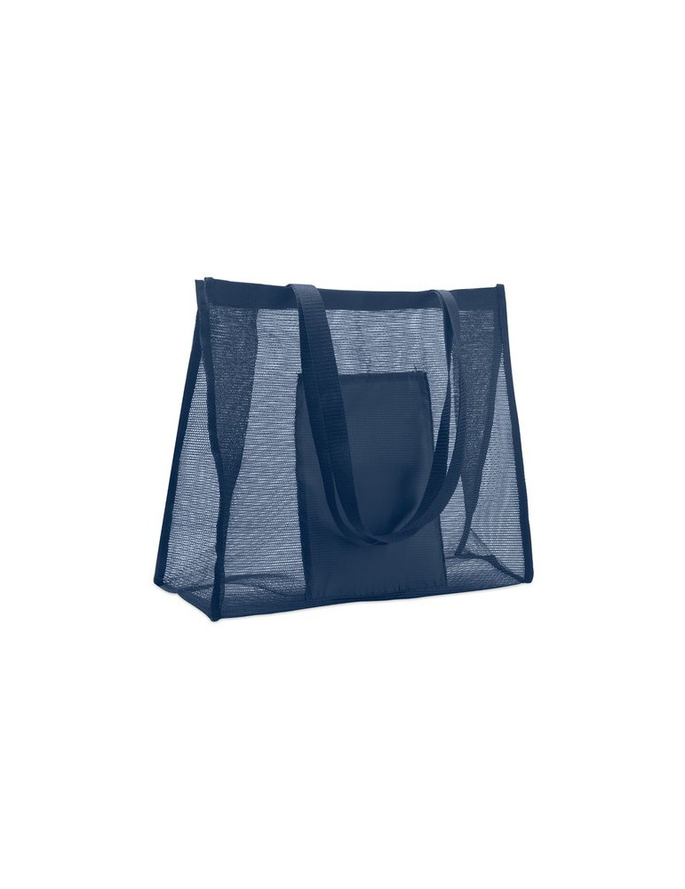 LIMP Sac shopping en maille RPET Couleurs : bleu
