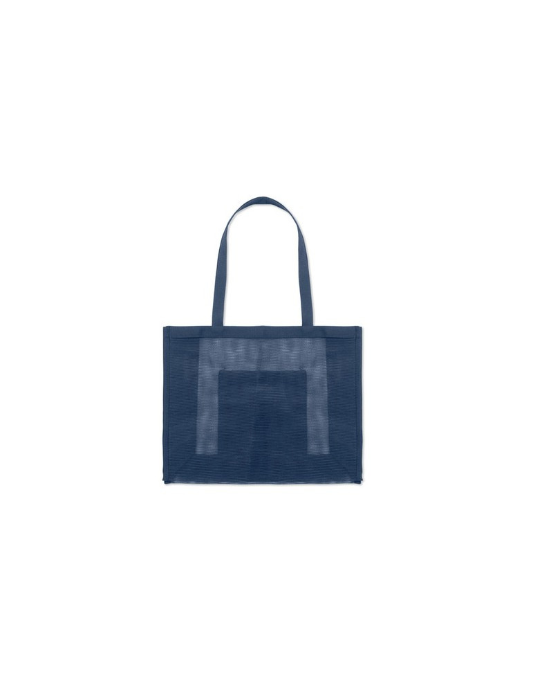 LIMP Sac shopping en maille RPET Couleurs : bleu livraison express 24h 48h