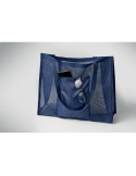 LIMP Sac shopping en maille RPET Couleurs : bleu cadeau collaborateur premium
