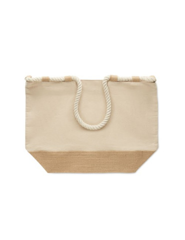 MAKENKE Sac de plage en toile Couleurs : beige goodies publicitaire événementiel