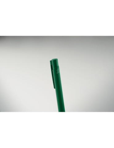 ESCRI Stylo à bille en alu recyclé Couleurs : vert impression haute définition