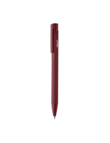 ESCRI Stylo à bille en alu recyclé Couleurs : bordeaux cadeau collaborateur premium