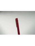 ESCRI Stylo à bille en alu recyclé Couleurs : bordeaux accessoire événementiel unique