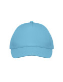 BUZZ KIDS Casquette 5 pans pour enfants Couleurs : bleu bébé cadeau affaires élégant