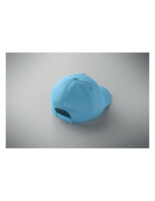 BUZZ KIDS Casquette 5 pans pour enfants Couleurs : bleu bébé personnalisable avec votre logo