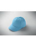 BUZZ KIDS Casquette 5 pans pour enfants Couleurs : bleu bébé goodies personnalisé en stock