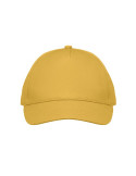 BUZZ KIDS Casquette 5 pans pour enfants Couleurs : jaune objet promo petit budget