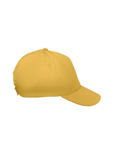 BUZZ KIDS Casquette 5 pans pour enfants Couleurs : jaune cadeau entreprise pas cher