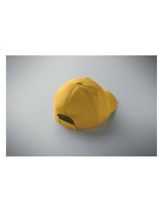 BUZZ KIDS Casquette 5 pans pour enfants Couleurs : jaune goodies publicitaire durable