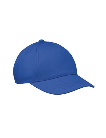 BUZZ KIDS Casquette 5 pans pour enfants Couleurs : bleu royal objet promotionnel éco-responsable