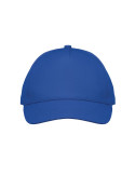 BUZZ KIDS Casquette 5 pans pour enfants Couleurs : bleu royal accessoire événementiel unique