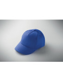 BUZZ KIDS Casquette 5 pans pour enfants Couleurs : bleu royal cadeau client original