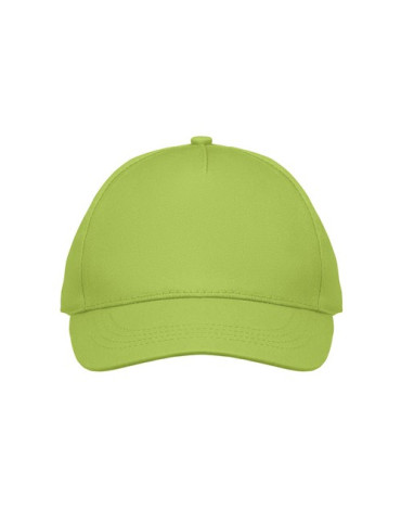 BUZZ KIDS Casquette 5 pans pour enfants Couleurs : vert citron cadeau client original
