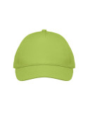 BUZZ KIDS Casquette 5 pans pour enfants Couleurs : vert citron cadeau client original