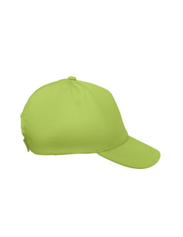BUZZ KIDS Casquette 5 pans pour enfants Couleurs : vert citron impression haute définition