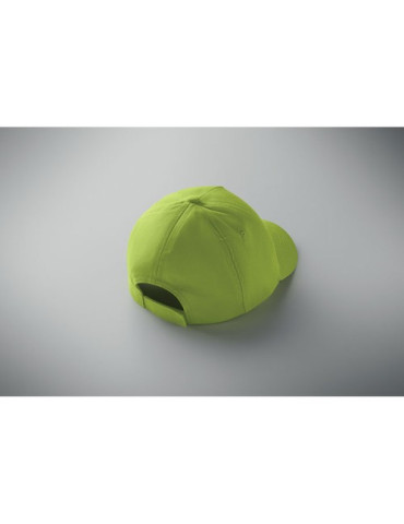 BUZZ KIDS Casquette 5 pans pour enfants Couleurs : vert citron personnalisation rapide en France