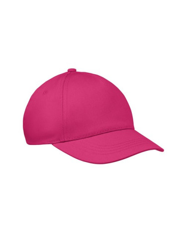 BUZZ KIDS Casquette 5 pans pour enfants Couleurs : fuchsia personnalisable avec votre logo