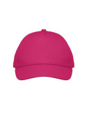 BUZZ KIDS Casquette 5 pans pour enfants Couleurs : fuchsia marquage couleur éclatante