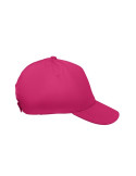 BUZZ KIDS Casquette 5 pans pour enfants Couleurs : fuchsia personnalisable avec votre logo