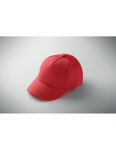 BUZZ KIDS Casquette 5 pans pour enfants Couleurs : rouge marquage couleur éclatante