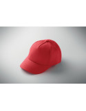 BUZZ KIDS Casquette 5 pans pour enfants Couleurs : rouge marquage couleur éclatante