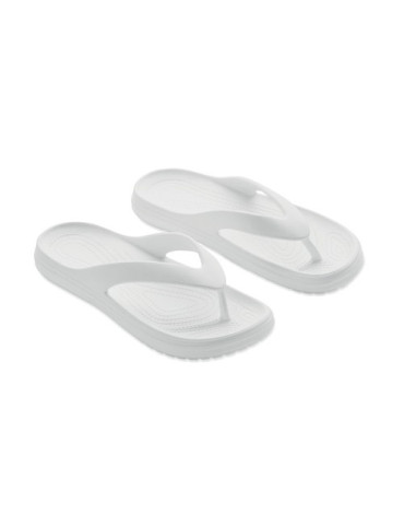 EVASLIP Tongs en EVA. Taille 36/37. Couleurs : blanc