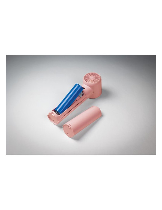 GLACI Mini ventilateur haute vitesse Couleurs : rose bébé personnalisation sur mesure