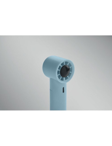 GLACI Mini ventilateur haute vitesse Couleurs : bleu bébé goodies entreprise design